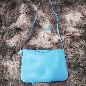 Elegant Blue Anya Hindmarch Crossbody Bag